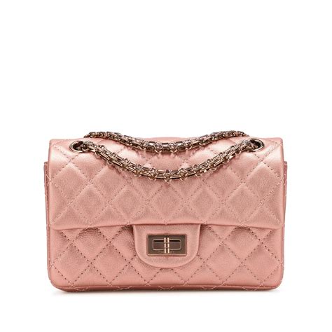 chanel pink reissue calfskin o case|Chanel reissue handbags.